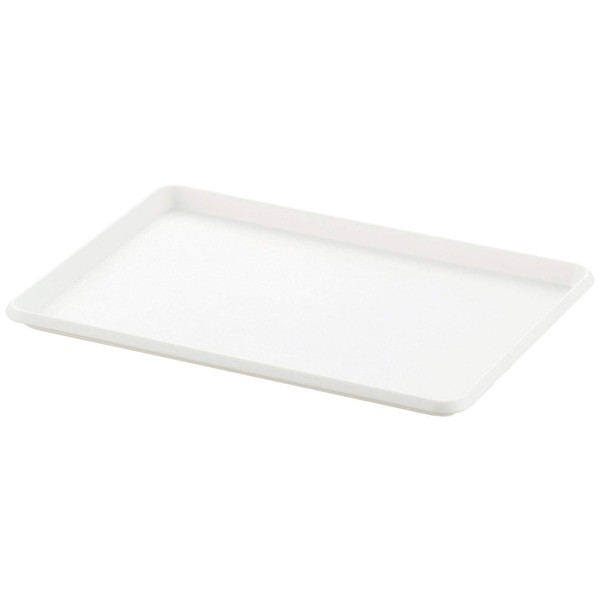 SANKA NIB-PSWH Squ+ InBox Plate (For Lid Trays) Size: Small, Color: White, (W x D x H): 10.4 x 7.6 x 0.6 inches (26.5 x 19.3 x 1.5 cm), Made in Japan