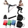 VeloGo 7-Piece Ankle Weights & Resistance Bands Set for Women/Men