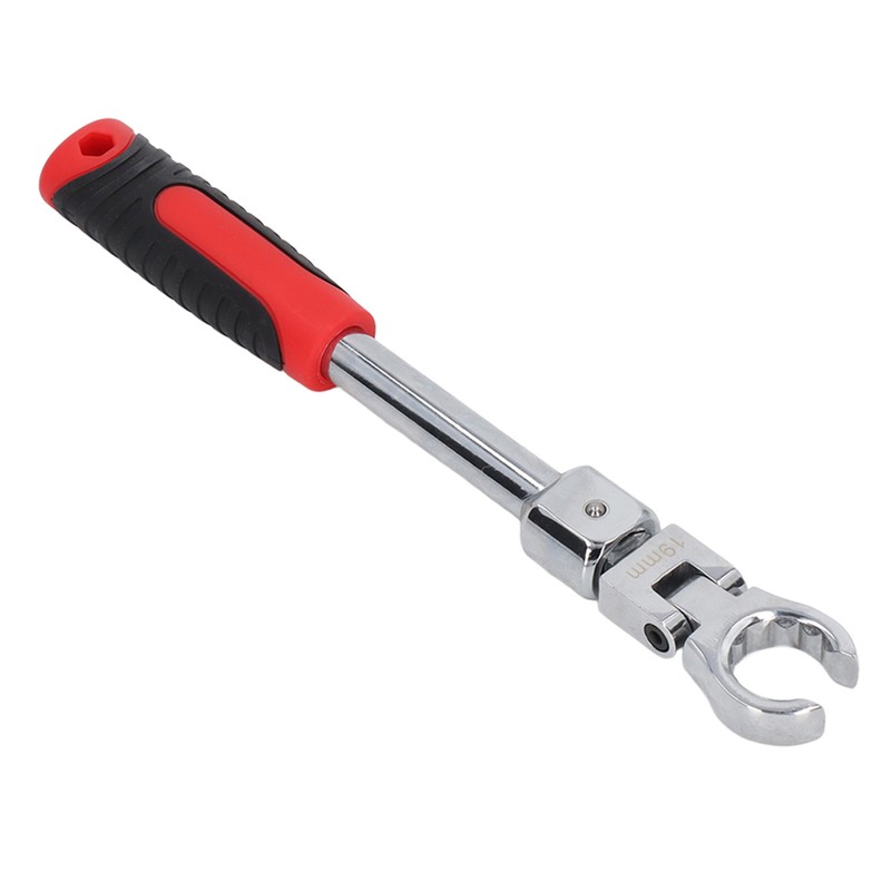 9Pcs Replaceable Wrench Set Flexible Head 180° Rotating Torsion Wrench