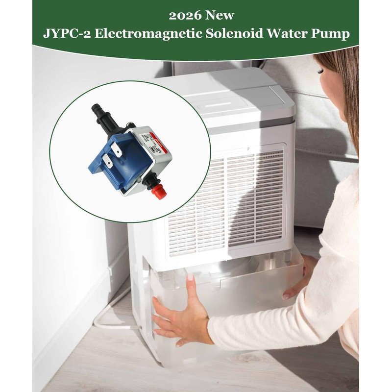 GIBACAD JYPC-2 Dehumidifier Electromagnetic Solenoid Water Pump Fits for Midea