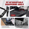 Aurorasters Lawnmower Blade Sharpener & Mower Blade Balancer