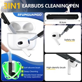 RFUNGUANGO for AirPods 3 Generation case, 2024 New Space-Themed Protective case. Compatible with Airpods 3, [Blue]