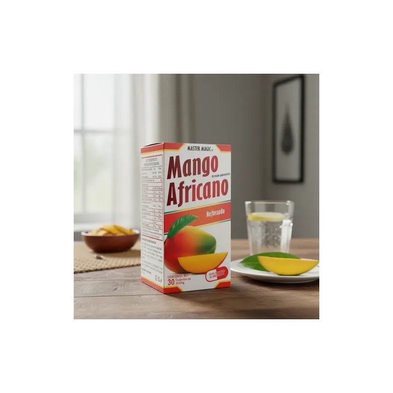 Mango Africano Reforzado Master Magic Suplemento 30 Capsulas