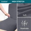 Granbest Jacquard Thickened Elastic Dining Chair Covers, Low Back Chair