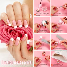 4 Pieces Stainless Steel Edge Trimmer French Smile Line Manicure Tool Set, French Nails Stencil Acrylic Nail Edge Trimmer, Edge Cutter Metal Stencil Cutter for French Smile Cut Acrylic Modelling