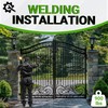 HECASA 7" Heavy Duty Barrel Hinge for Swing Gates Doors