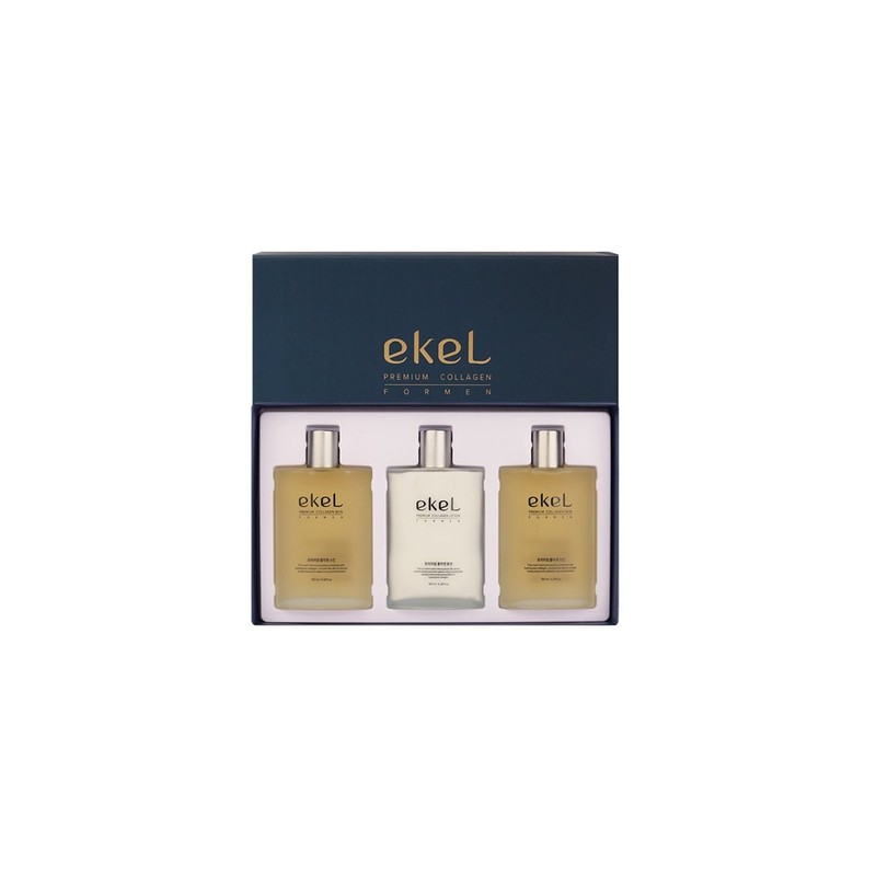 Ikel 이켈 포맨 프리미엄 콜라겐 150ml 스킨2+로션1 기초세트 Ekel For