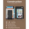kinzd Money Clip, Front Pocket Wallet,Leather RFID Blocking Strong Magnet