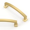 Asimerdeco 10 Pack Brushed Gold Cabinet Pulls 5 Inch(128mm) Kitchen