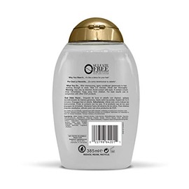 OGX Purifying + Charcoal Detox Conditioner for Buildup Removal and Light Nourishment, No Sulfates, 13 oz