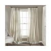 Lush Decor Rosalie Light Filtering Window Curtain Panel Set- Pair-