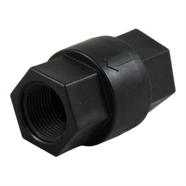 Inline Poppet Check Valve 685 Series PP 1/2 FPT - BUNA