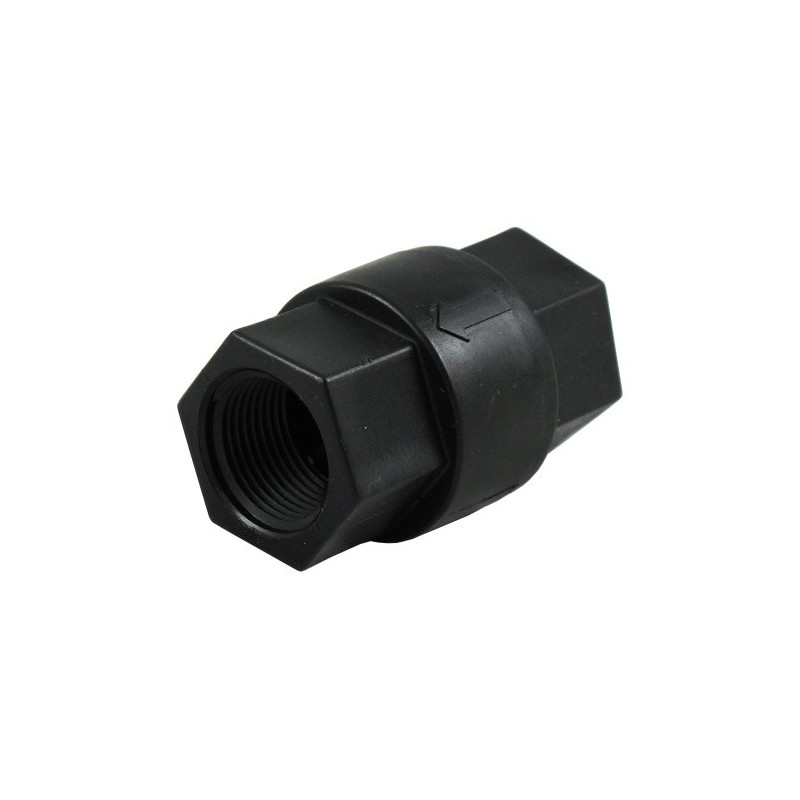 Inline Poppet Check Valve 685 Series PP 1/2 FPT -
