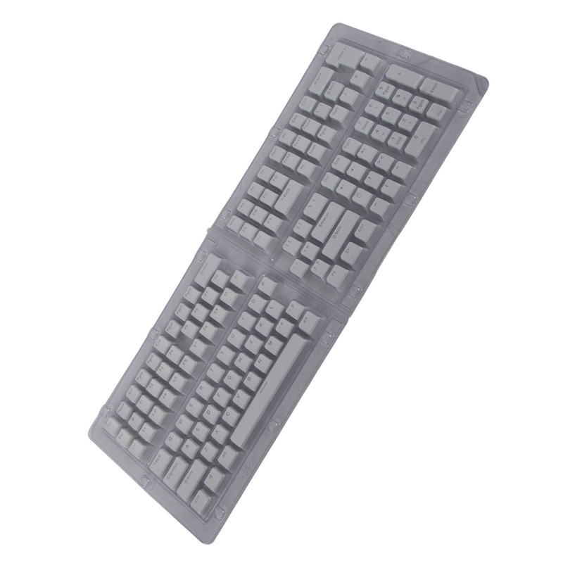 Keyboard Keycaps 132 Keys Pudding Transparent OEM Height PBT Two