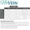 NuVein Medical Compression Stockings, 20-30 mmHg Support for Women &