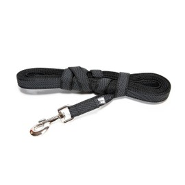 Color & Gray Super-Grip Leash with Handle, 20 mm x 5 m, Black-Gray