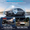 Dashcam Car Front Rear 4K + 2K Car Camera with