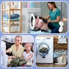 Lineshading 49 Pcs Laundry Strap Sock Clips Set Includes 24