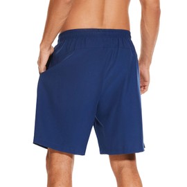 SIHOHAN Swimming Trunks for Men - Quick-Drying Swimming Shorts Men Breathable Swimming Trunks Waterproof Board Shorts with Mesh Lining and Adjustable Drawstring, navy