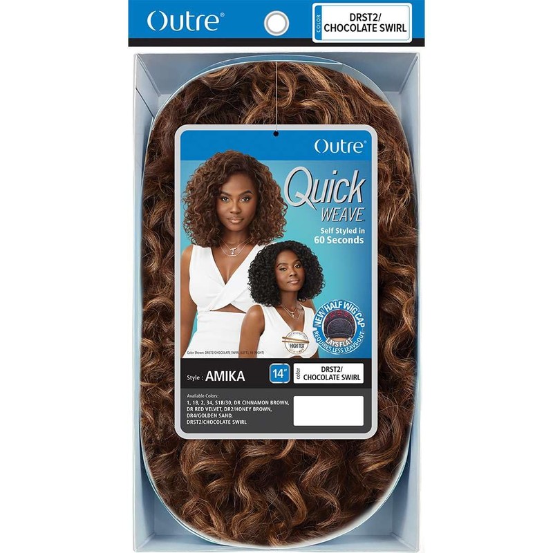 Outre Quick Weave - Amika (BROWN GRAY 34)