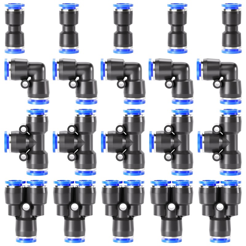 TAILONZ PNEUMATIC 12mm od Push to Connect Fittings Pneumatic Fittings