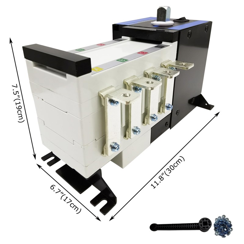 EQCOTWEA Double Power Automatic Transfer Switch ATS Generator Accessories Electrical