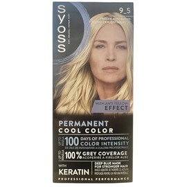 Syoss Hair Colour, 9-5 Cool Pearl Blonde, Pack of 3 (3 x 115 ml)