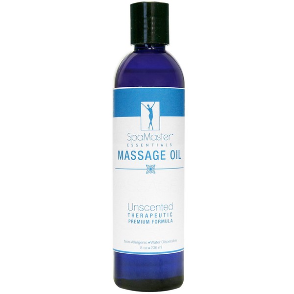 Master Massage Superior Grade Massage Oil, Unscented (8 Fluid Ounces)