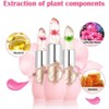 B?lsamo Labial Jelly Flower, 6PCS Crystal Clear Lipstick Set B?lsamos