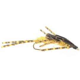 Trout Fly Assortment - Double Bead Nymph Collection 1 Dozen Weighted Nymph Fly Fishing Flies - Hook Sizes 8, 10, 12