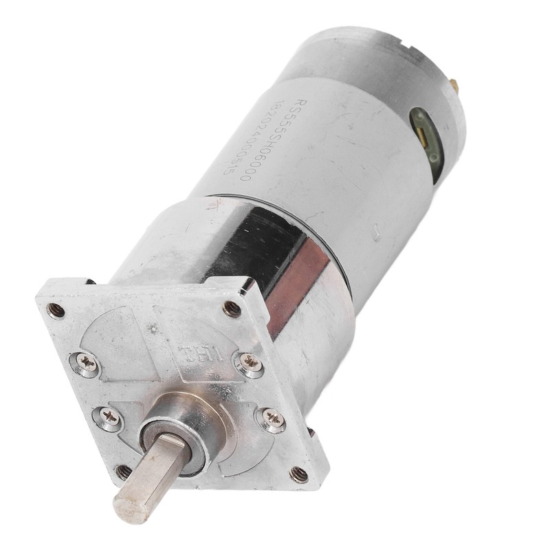 DC Gear Motor Eccentric Shaft CW CCW Self Locking Brass
