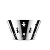 Alessi Girotondo Fruit Bowl with Openwork Rim Stainless Steel