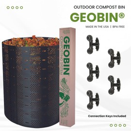 GEOBIN Geobin Compost Bin - 246 Gallon, Expandable, Easy Assembly, Made in The USA (Tan)