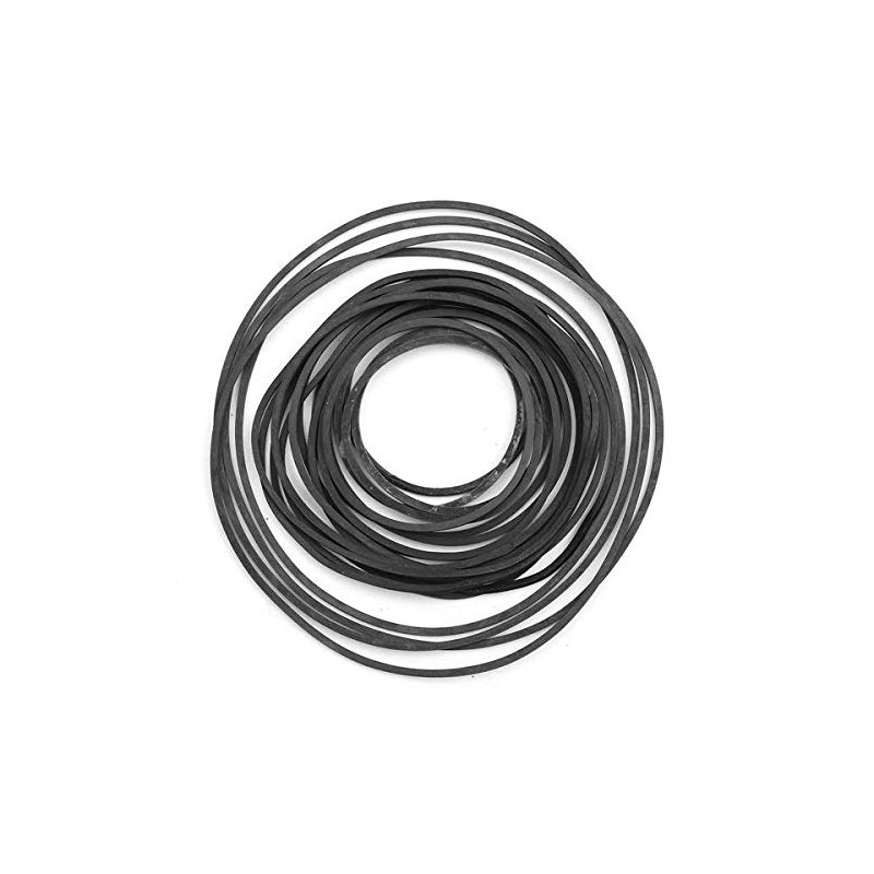 GOZAR 20Pcs 30-75mm Mix Cassette Tape Machine Square Belt Universal
