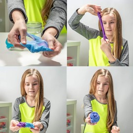 Squeeze Craft Color Changing Frudge Putty Heat Sensitive - 4 Pack Slime Putty - 2 Oz per Container - for Sensory and Tactile Stimulation, Event Prizes, Slime Parties, Educational Game, Fidget Toy