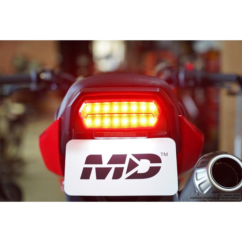 Integrated Sequential LED Tail Lights Smoke Lens Version 2 fits