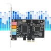 ASHATA PCIe Sound Card, 5.1 Internal Sound Card for PC