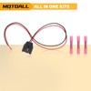 MOTOALL A/C Compressor Control Valve Plug CV Wiring Harness Connector