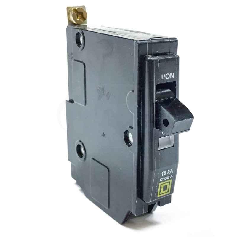 Square D QOB120 Bolt On Circuit Breaker, 20A, 1 Pole,