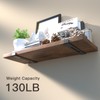 LEOPO 10 Inch Shelf Bracket for DIY Floating Shelf, 1/5