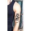 10 Sheets Temporary Tribal Dragon Tattoos Fake Tattoos TBS Tribal