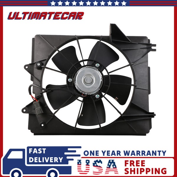 Ultimatecar Radiator Cooling Fan Assembly For 2005-2010 Honda Odyssey 3.5L