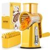 SUSTEAS Rotary Food Chopper with 5 Replaceable Blades, Strong Suction