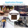 Waxed Canvas Apron Thickened Waterproof Tools Pocket Apron for Garden