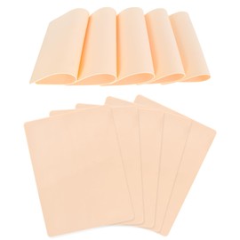Dokpav 10 Piezas Piel de Práctica, 5.71X7.68 Pulgadas Piel Sintetica Tatuaje, Para Practicar Con Tatuajes, Ejercicios MicropláStica, Para Principiantes Y Artistas Experimentados