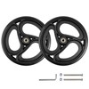 Wealrit 2 Pcs Wheelchair Wheels - Solid 10 Inch Walker