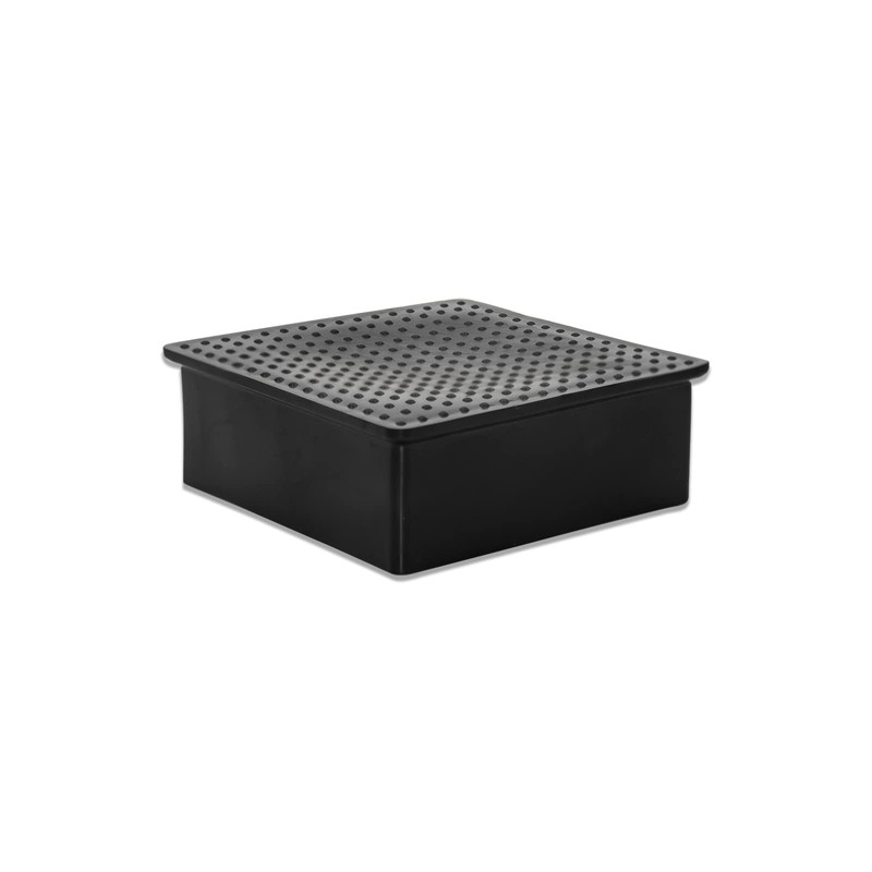 Flyshop Square 4PCS Non-Scratch Furniture Caps Non-Marking PVC Chair Leg