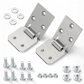 CLUBRALLY Golf Cart Seat Hinge Set for 1979-Up Club Car DS 1011652 1012412-Male + Female