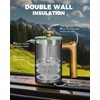 POLIVIAR French Press Coffee Maker, 21 oz Coffee Press with