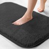 wyewye Microfibre Bath Mat, 2cm Super Thick, Super Absorbent Bathroom